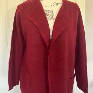 J. Crew Juliette  Women's Long Sleeve sweater-blazer  ~ Size S